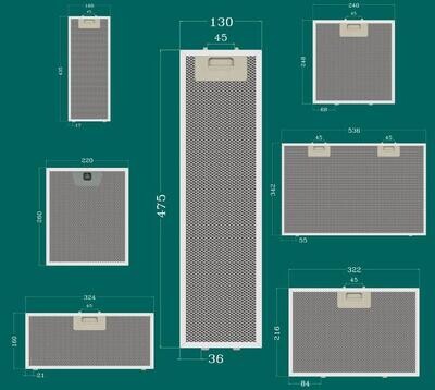 FILTERS BY DIMENSIONS